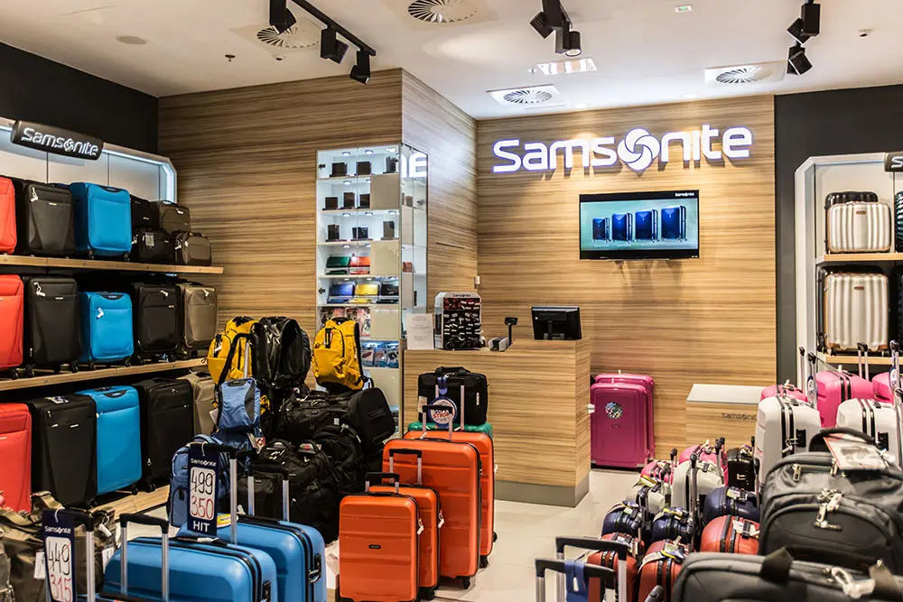 wnętrze Samsonite