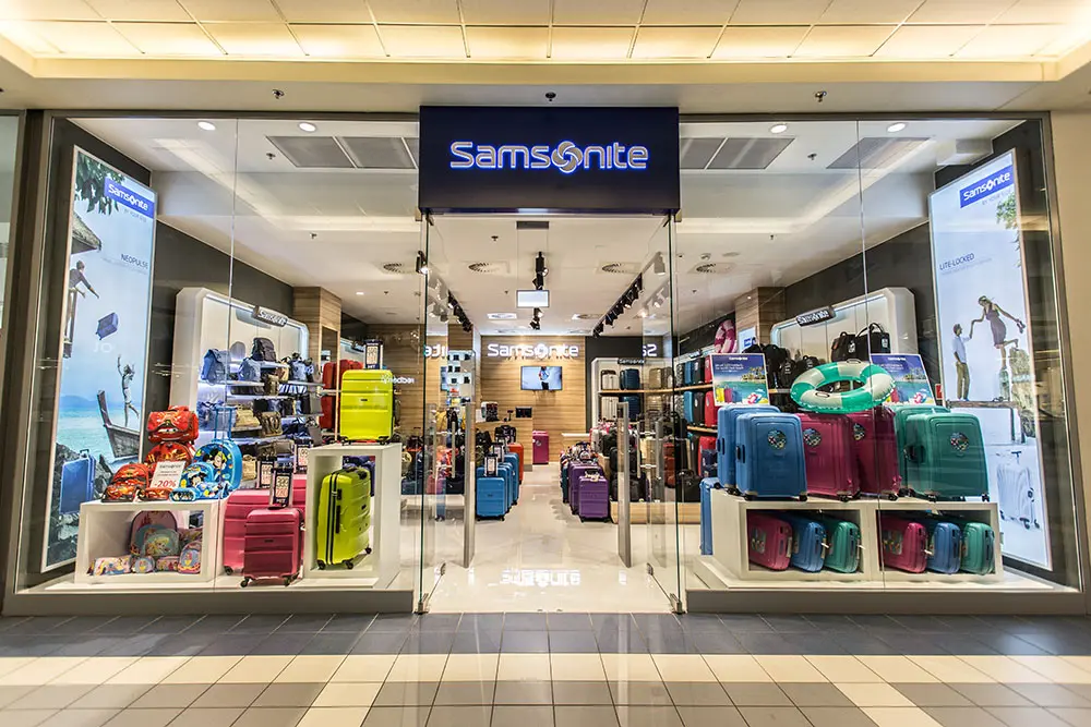 wnętrze Samsonite