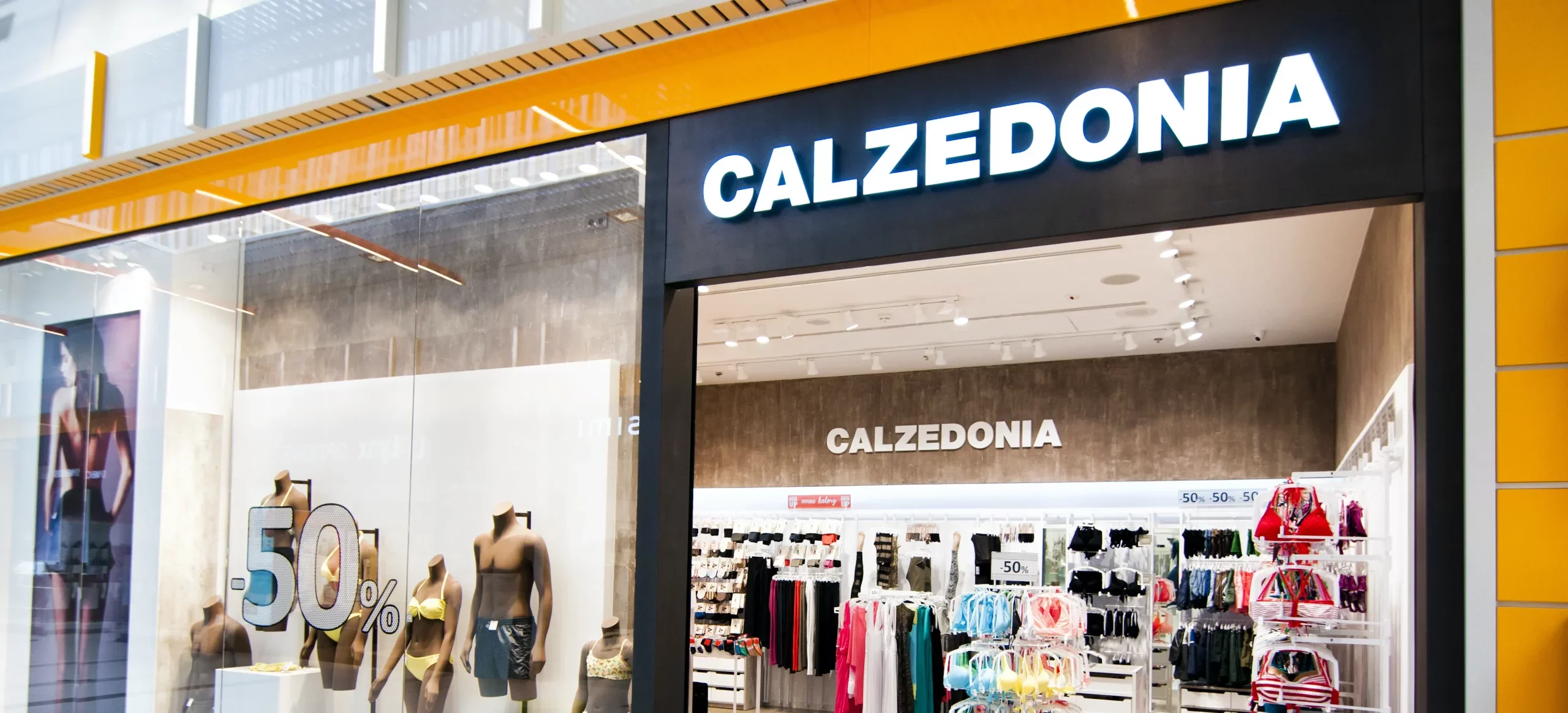 wnętrze Calzedonia