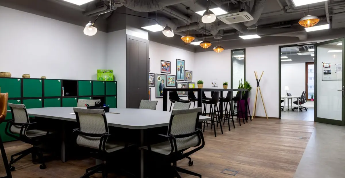 wnętrze Regus